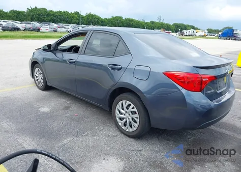 2016 Toyota Corolla Le из США, поврежденный, VIN 2T1BURHE2GC593779
